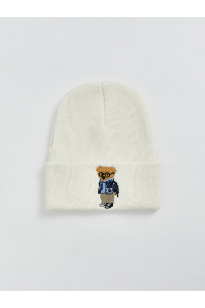 LC Waikiki Căciulă de damă brodată cu ursuleț de pluș