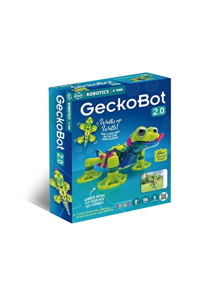 Gigo Toys Κιτ STEM Ρομπότ-Αναρριχητής Γκέκο, Παιχνίδι Ευφυΐας