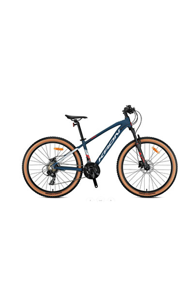 Kron XC100 HD 27,5 JANT 17cm KADRO LACİVERT-GRİ-KIRMIZI BİSİKLET