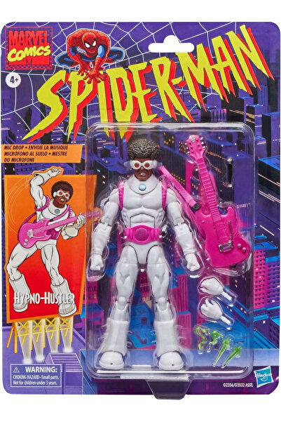 Hasbro Μάρβελ Λέτζεντς Χίπνο-Χάστλερ Σπάιντερ-Μαν Ρετρό Σειρά Φιγούρα 15 εκ.