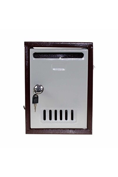 FOXMAG24 Μεταλλικό γραμματοκιβώτιο 26x19x7.5 εκ., επιτοίχιας τοποθέτησης, με ...