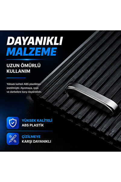 Menhec Otomotiv Mercedes W203 Bardaklık Kapağı Sürgülü Kapak Orta Konsol Gri C Class 2000-2007