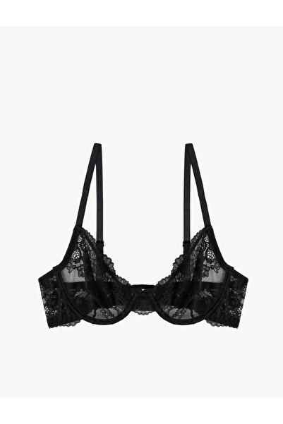Koton Comfortable Fit Non-Padded Underwire Lace Bra