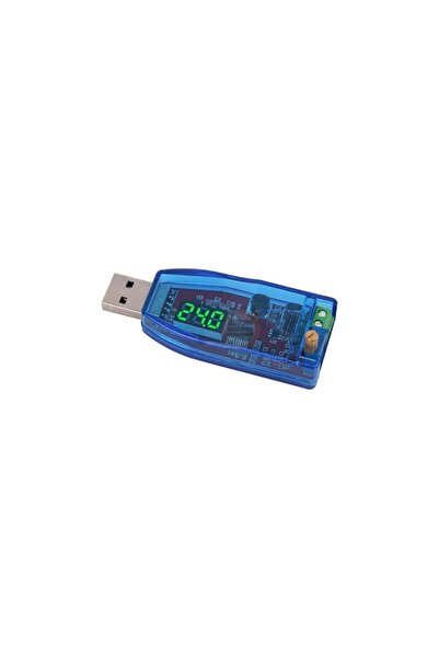 Meon Robotik Otomasyon USB 5V 1-24V DC-DC Ayarlanabilir Voltaj Yükseltici Düş...