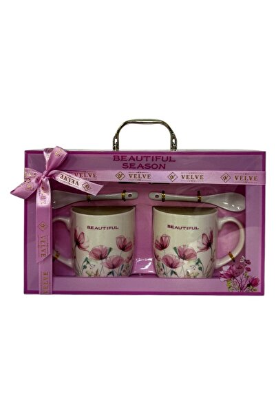 velve Σετ 2 κεραμικά σκεύη Beautiful Season με κουτάλια και πιάτα
