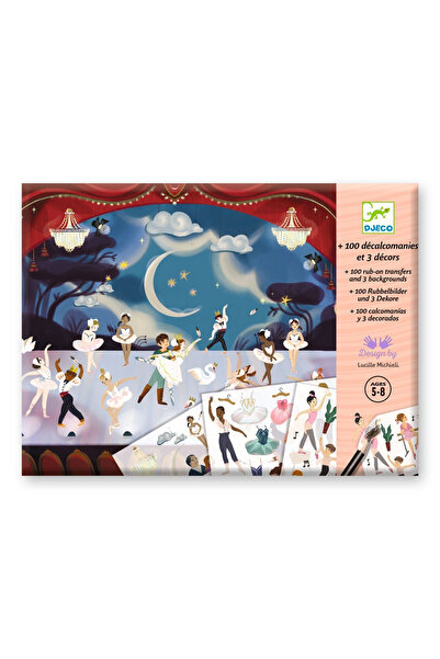 djeco Creative Ballet Transfer Set,