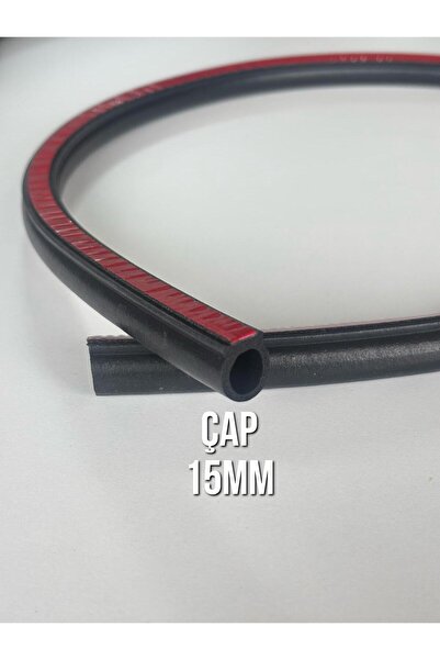 bemsa kauçuk plastik ürünleri BANTLI KAPI SÜNGER FİTİLİ NO 2 (15mm) (1 Adet/1...