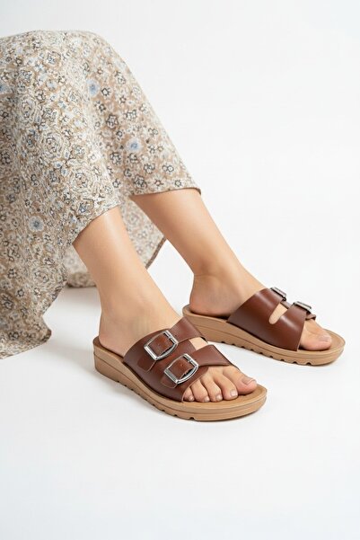 Modafırsat Γυναικείες Παντόφλες Καθημερινής Χρήσης για Εσωτερικούς και Εξωτερ...