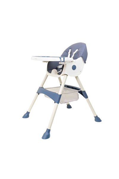 FOXMAG24 Πτυσσόμενο καρεκλάκι φαγητού για παιδιά 5-72 μηνών, κουνιστό, μπλε, ...