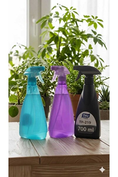 Titiz Plastik SPREY ŞİŞESİ 700ML BİTKİ SULAMA SPREY ŞİŞE KARMA RENK