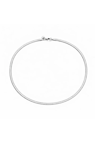 Novvu Ασημένιο κολιέ φίδι