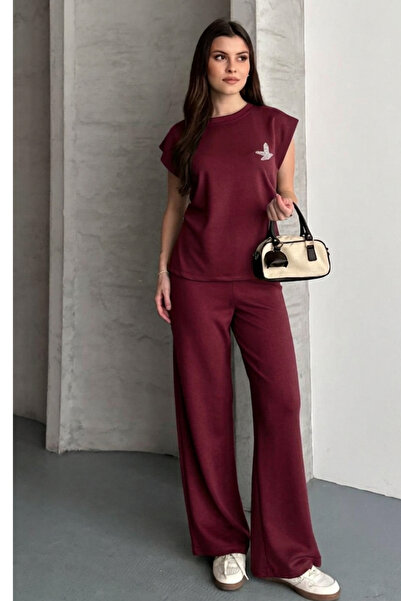 THIFF GYMWEAR Γυναικείο Σετ Φόρμας από Ύφασμα Modal με Λεπτομέρεια στα Πλαϊνά...