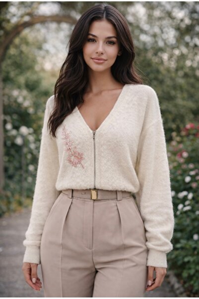 OEM Cardigan with embroidery