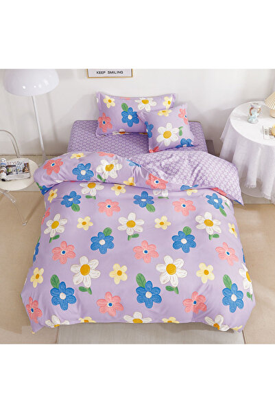 OEM Duvet Cover Set with Stretchy for 1 person bed, 4 pieces, JHN, Finet, AUR...