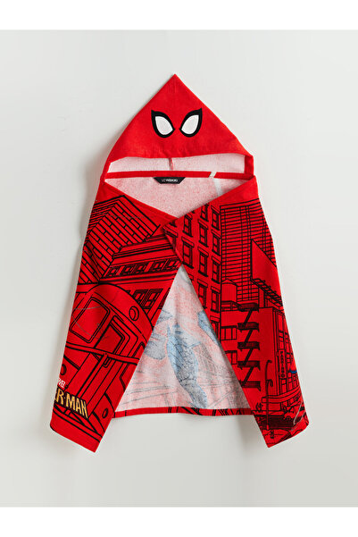 LC Waikiki Prosop de plajă pentru băieți cu imprimeu Spider-Man