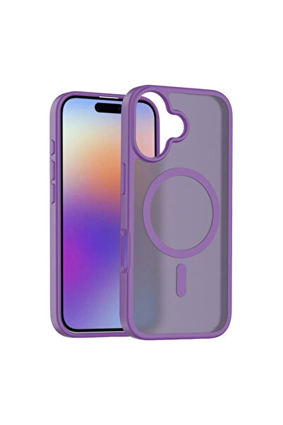 UnDePlus Apple iPhone 17 Kılıf M-safe ile Uyumlu Mat Yüzey Jota Kapak