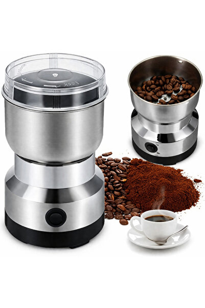 zola Ηλεκτρικός μύλος καφέ, 150W, χωρητικότητα 100 ml, 4 λεπίδες, ανοξείδωτο ...
