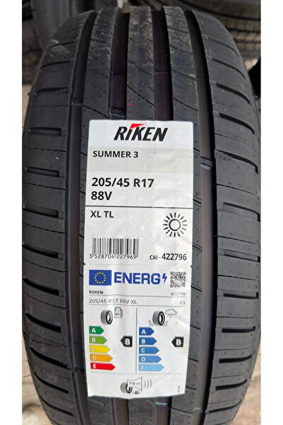 RIKEN 205/45R17 88V XL SUMMER 3
