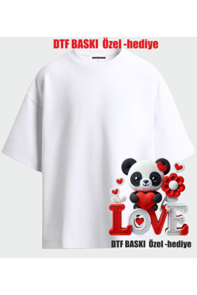 HOFFNUNG Unisex Oversize T-Shirt + DTF PRINT Ειδικό δώρο