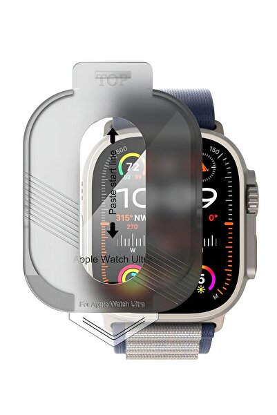 Dexmon Watch Ultra 1. 2. 3. Generation 49mm Compatible Full Coverage Glass Sc...