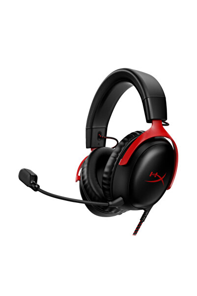 HP HyperX Cloud III Μαύρο-Κόκκινο Ακουστικά Gaming - Εξαιρετικός Ήχος