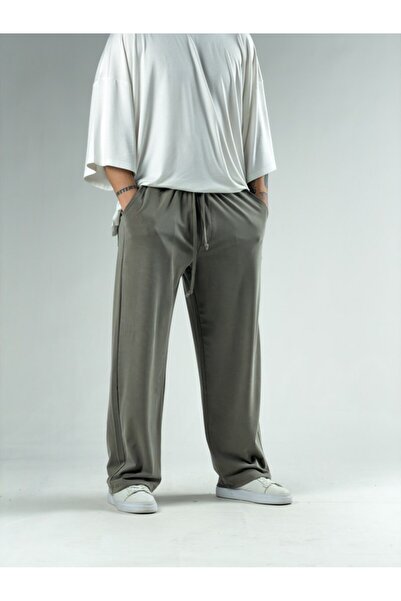 COCOPELLI Relaxed Fit Khaki Men's Baggy Trousers Coc3116