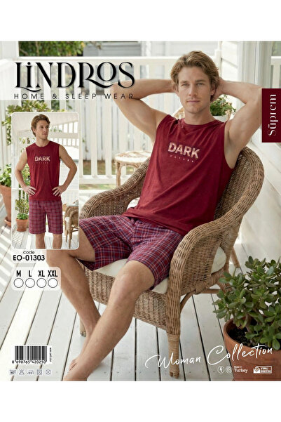 Freshness Lindros Eo-01303 Ανδρικό Σετ Σορτς Μηδενικού Μανικιού Σούπερ Τζιμπ