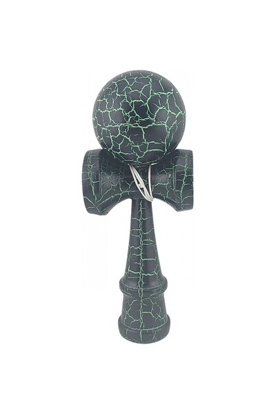Cyrax Kendama X Original, Profesional, Cyrax, Kendama crăpată, Lemn – 18 cm, ...