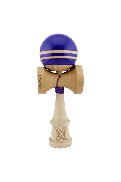 Cyrax Kendama X Rainbow Original, 55 cm Violet/Maro șnur