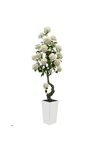 MirageBotanics شجرة هيدرانجيا اصطناعية بطول 150 سم - نباتات هيدرانجيا مزيفة و...