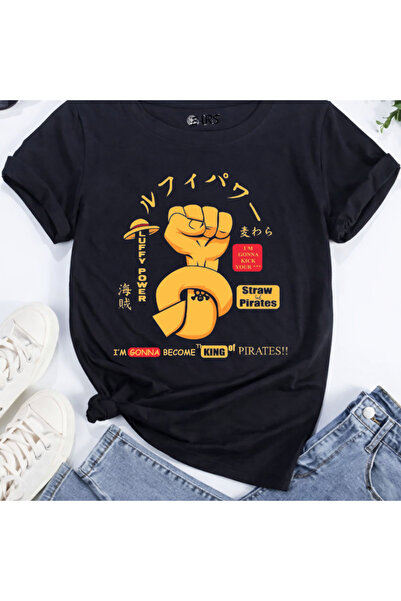 barsdepo Μπλουζάκι με στάμπα KING OF PIRATES, Ποιότητα PREMIUM, Unisex για Πα...