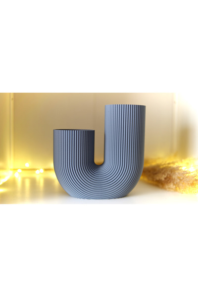 KESKİN SOUND U Modern Decorative Vase