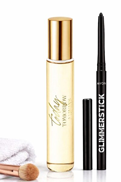 AVON Σήμερα Σετ Αρώματος 10ml + Μαύρο Eyeliner