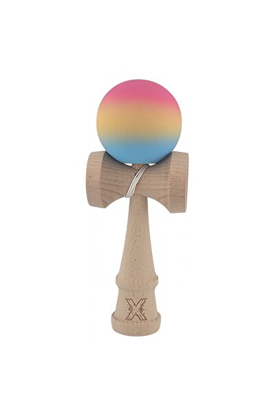 Cyrax Kendama X Original, Profesional, Cyrax, Lemn, Mâner din cauciuc, 18 cm,...