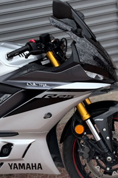 Banxtre Yamaha R25 için Orijinal Sticker Sağ ve Sol (Orijinal ile Tam Birebir...
