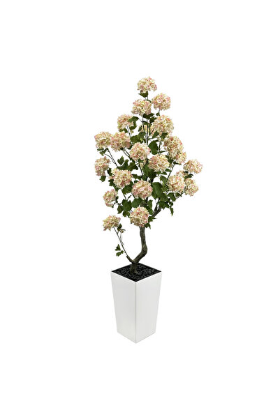 MirageBotanics شجرة هيدرانجيا اصطناعية بطول 150 سم - نباتات هيدرانجيا مزيفة و...
