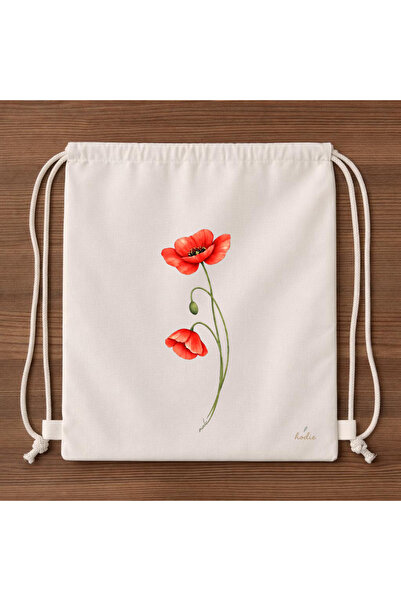 hodie collection حقيبة ظهر هودي جيلينكيك مطبوعة برباط 40x45 سم 180 جرام قماش ...