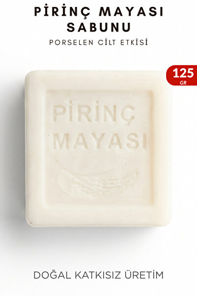 Sumeya Soap Co Doğal Pirinç Mayası Sabunu - Aydınlatıcı & Nemlendirici Katı T...