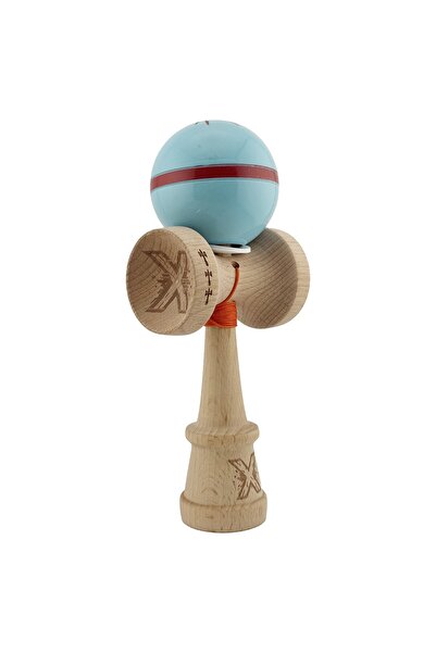Cyrax Kendama X Original Silken, 55 cm Șnur albastru deschis
