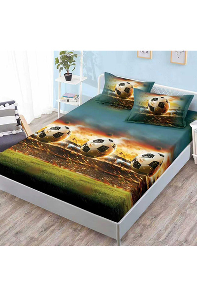 OEM Bed cover set 2 people 180x200cm + 2 pillowcases 50x80cm, JHN, AURA-0856