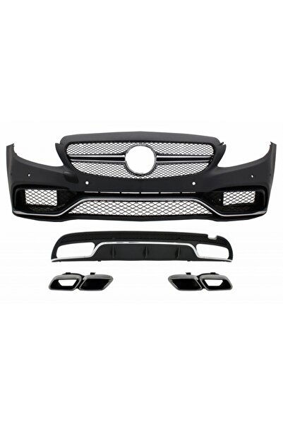 Angels Auto Pachet AMG compatibil cu Mercedes C-Class W205 (2014-up) Kit AMG ...