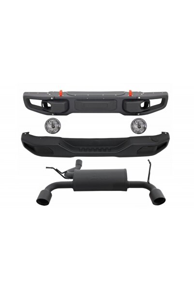 Angels Auto Pachet compatibil cu Jeep Wrangler Rubicon JK (07-17) 10th Annive...