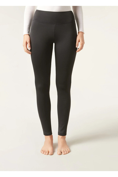 Calzedonia بنطلون حراري من القطيفة