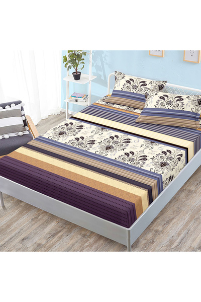 OEM Bed cover set 2 people 180x200cm + 2 pillowcases 50x80cm, JHN, AURA-0935