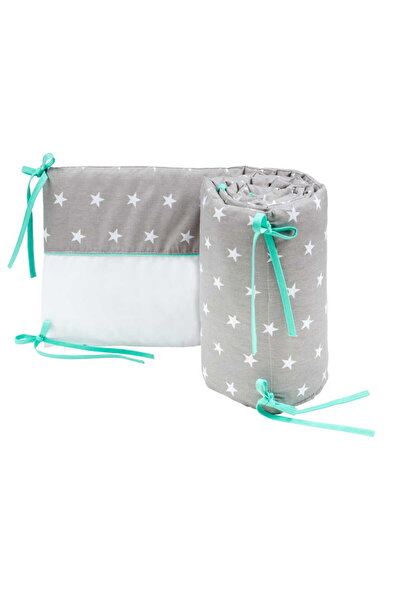 Bubaland Aparatoare interioara pentru patut 180x30 cm Grey Stars