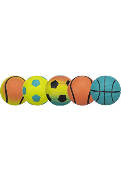 Trixie Jucarie Pentru Caini, Minge Neon, Cauciuc Spumant, 4.5 cm, 34603