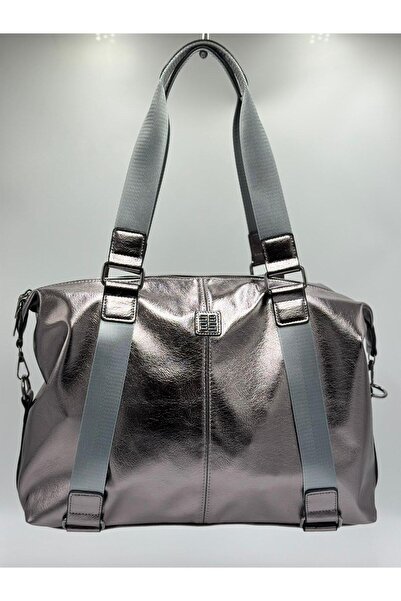 FEMME Women's Metallic Shiny Shoulder and Hand Bag Victoria – Large Volume Tr...