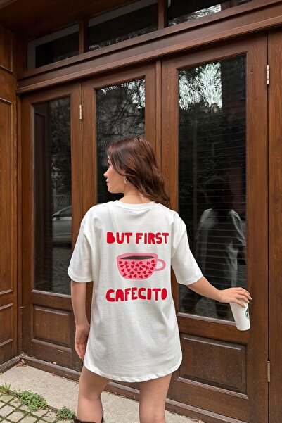 mylove Cafecıto Tshirt White