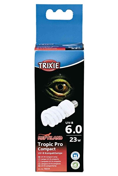 Trixie Lampa Compacta UV-B Pentru Terariu, Tropic Pro Compact 6.0, 23W, 76034