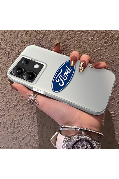 CHICASELUX Silicone Edge Hard Back Phone Case Compatible with Redmi Note 13 P...